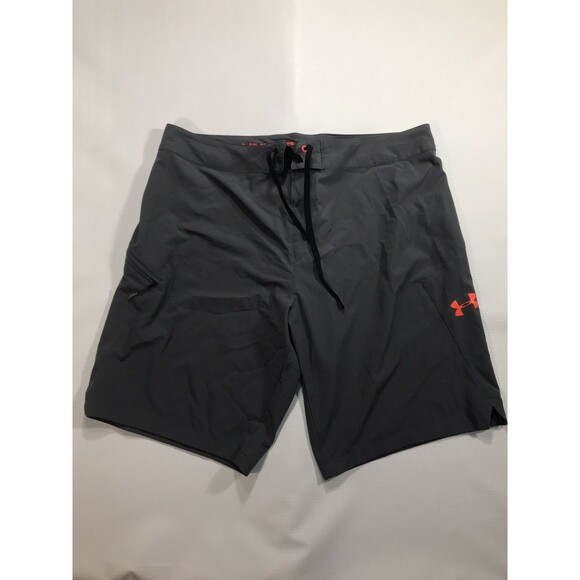 Under Armour Board Shorts Size Medium Heat Gear Swim Shorts - Picture 1 of 5